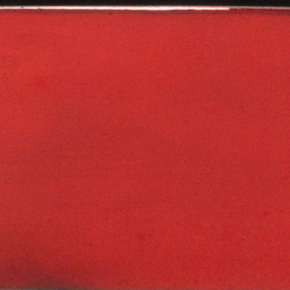8" Red Recycled Plastic Indoor Outdoor Rectangular Planter Box