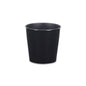 5" Black Recycled Plastic Indoor Outdoor Round Pot Planter