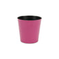 5" Hot Pink Recycled Plastic Indoor Outdoor Round Pot Planter