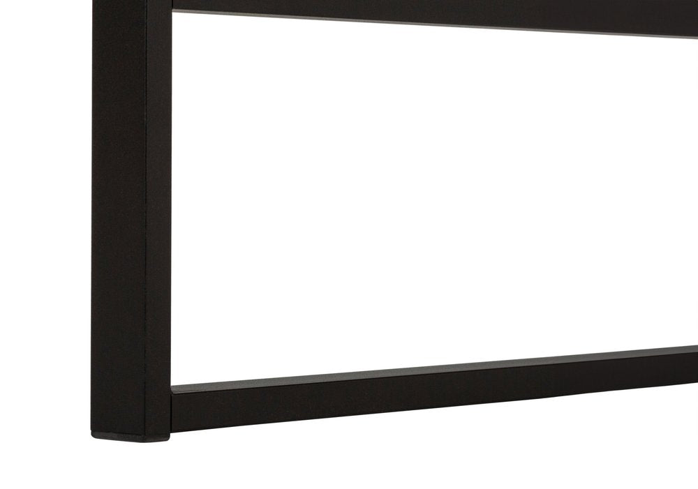 49" Brown and Black Computer Desk