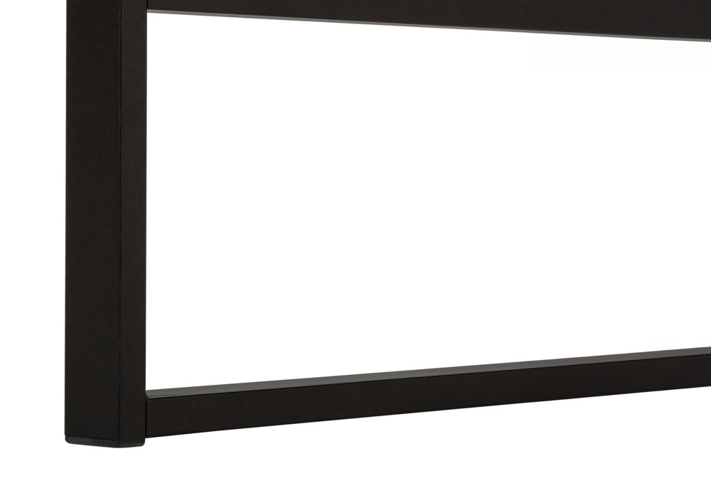 49" Natural and Black Computer Desk