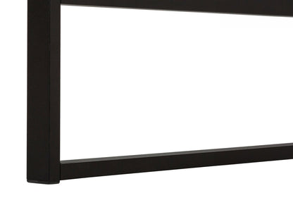 49" Natural and Black Computer Desk