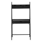 32" Black Computer Desk With Four Drawers