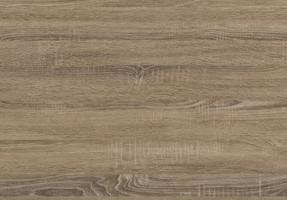 42" Taupe and Black Computer Desk With Two Drawers