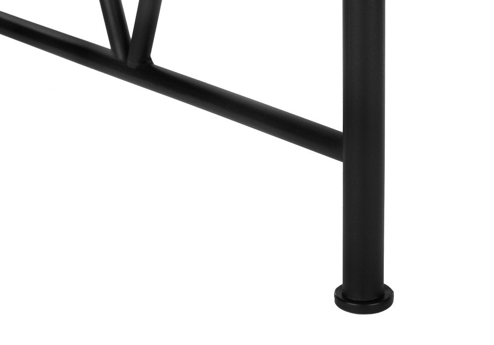 47" Brown and Black Computer Desk With Three Drawers