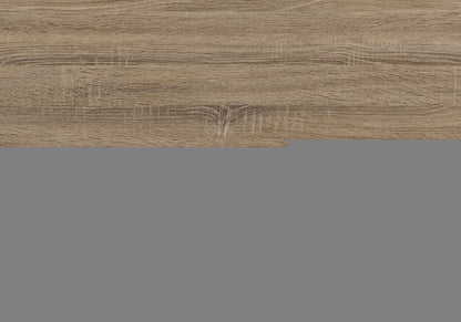 40" Taupe And Black Metal Coffee Table