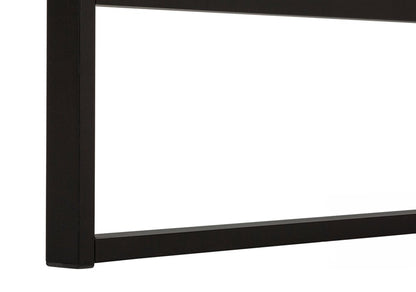 49" Gray and Black Computer Desk