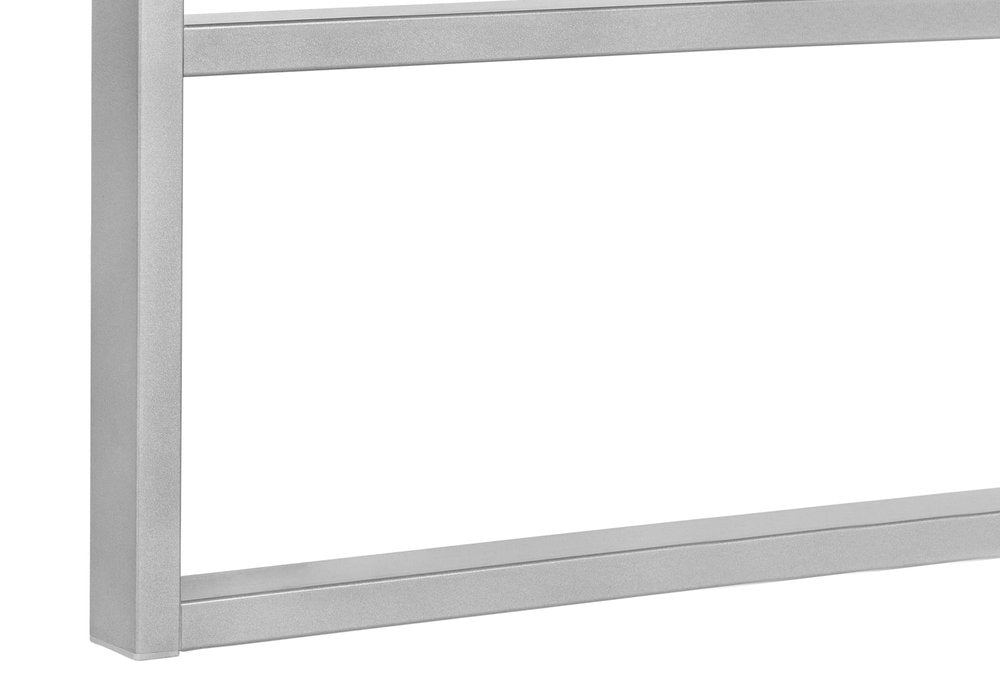 49" White and Gray Computer Desk