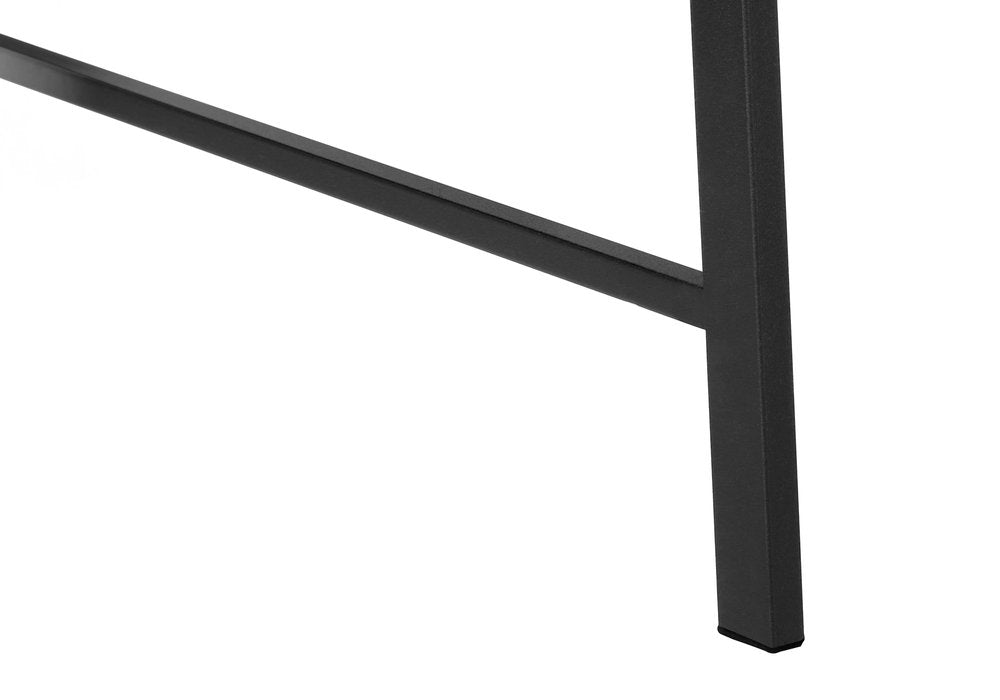 42" Taupe and Black L Shape Computer Desk