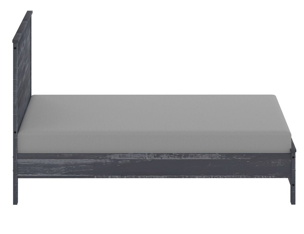 Espresso Solid Wood Twin Bed Frame