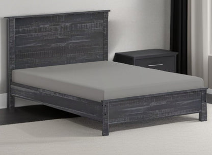 Espresso Solid Wood Twin Bed Frame