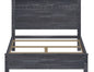 Espresso Solid Wood Twin Bed Frame
