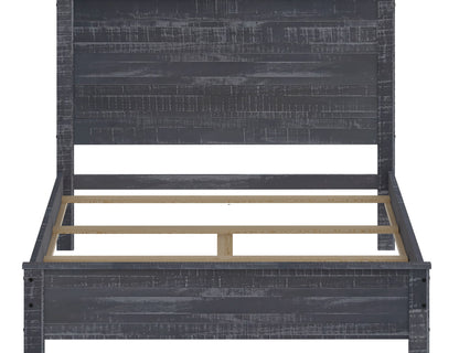 Espresso Solid Wood Twin Bed Frame