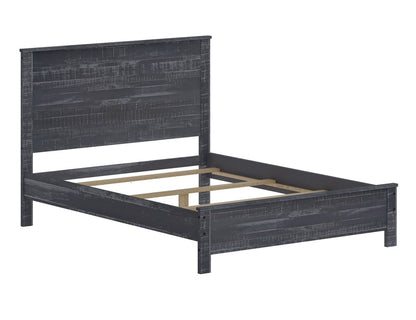Espresso Solid Wood Twin Bed Frame
