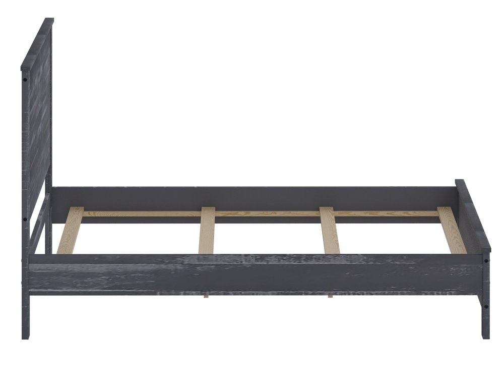 Espresso Solid Wood Twin Bed Frame