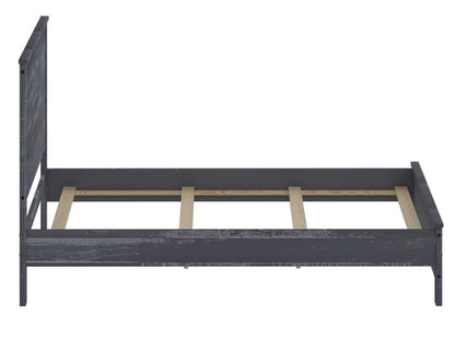 Espresso Solid Wood Twin Bed Frame