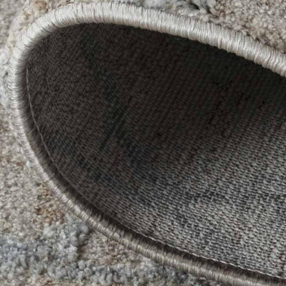 5' X 8' Beige Moroccan Stain Resistant Area Rug