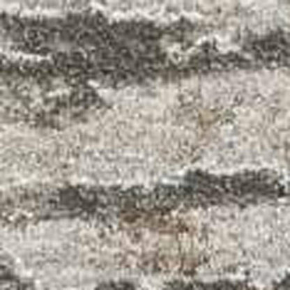 8' X 10' Beige Abstract Stain Resistant Area Rug