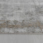 5' X 8' Beige Abstract Power Loom Stain Resistant Area Rug