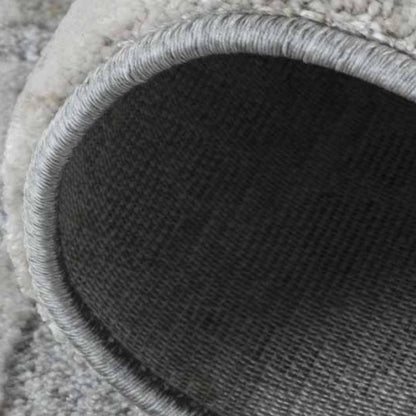 5' X 8' Turquoise Abstract Power Loom Stain Resistant Area Rug