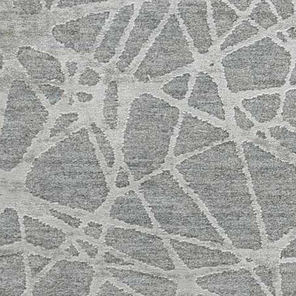 8' X 10' Turquoise Abstract Power Loom Stain Resistant Area Rug