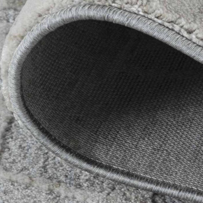 8' X 10' Turquoise Abstract Power Loom Stain Resistant Area Rug