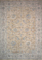 8' X 10' Gold Southwestern Power Loom Stain Resistant Area Rug