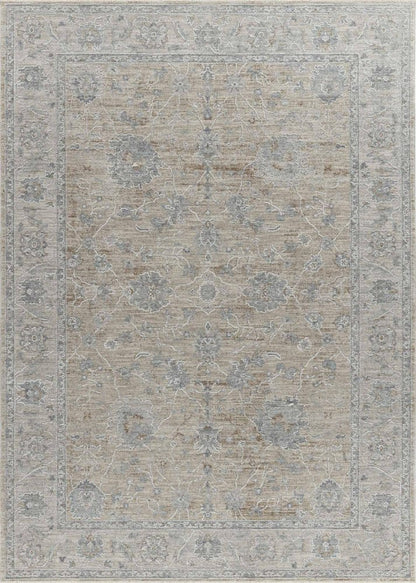 8' X 10' Gold Southwestern Power Loom Stain Resistant Area Rug
