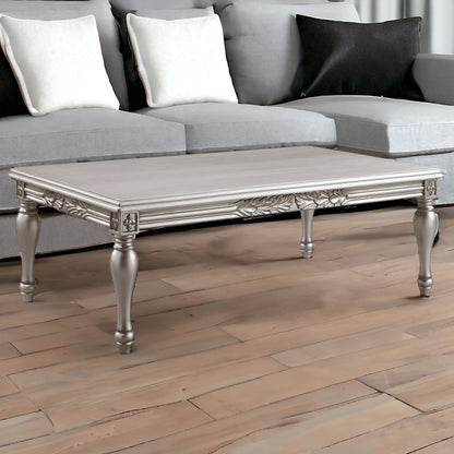 59" Platinum Coffee Table