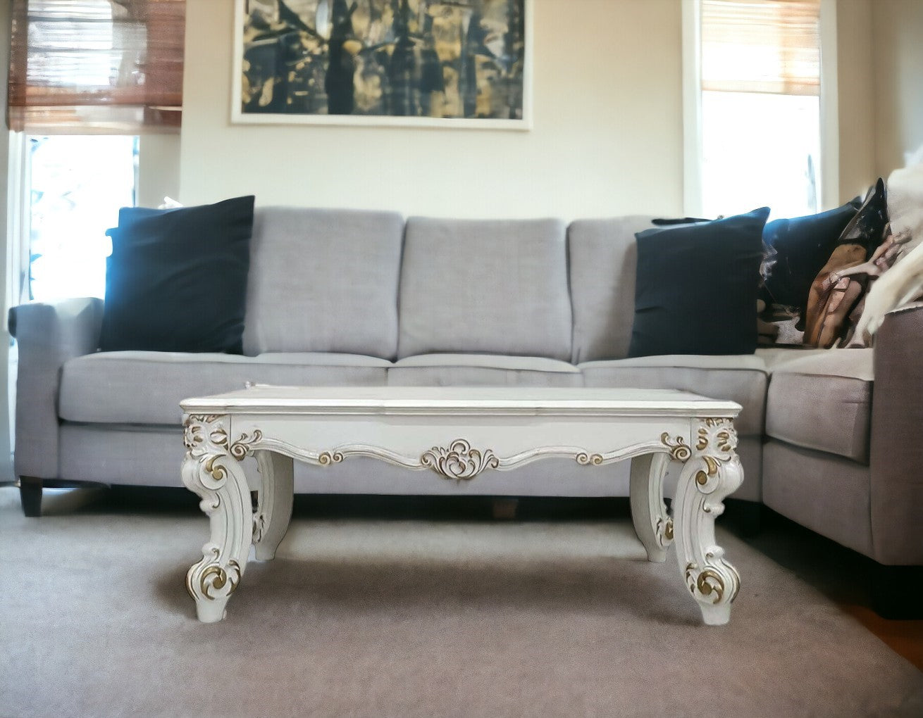 53" Pearl Coffee Table