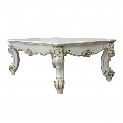 53" Pearl Wood Coffee Table