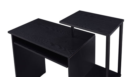 37" Black Computer Desk