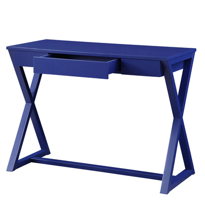 42" Blue Writing Desk