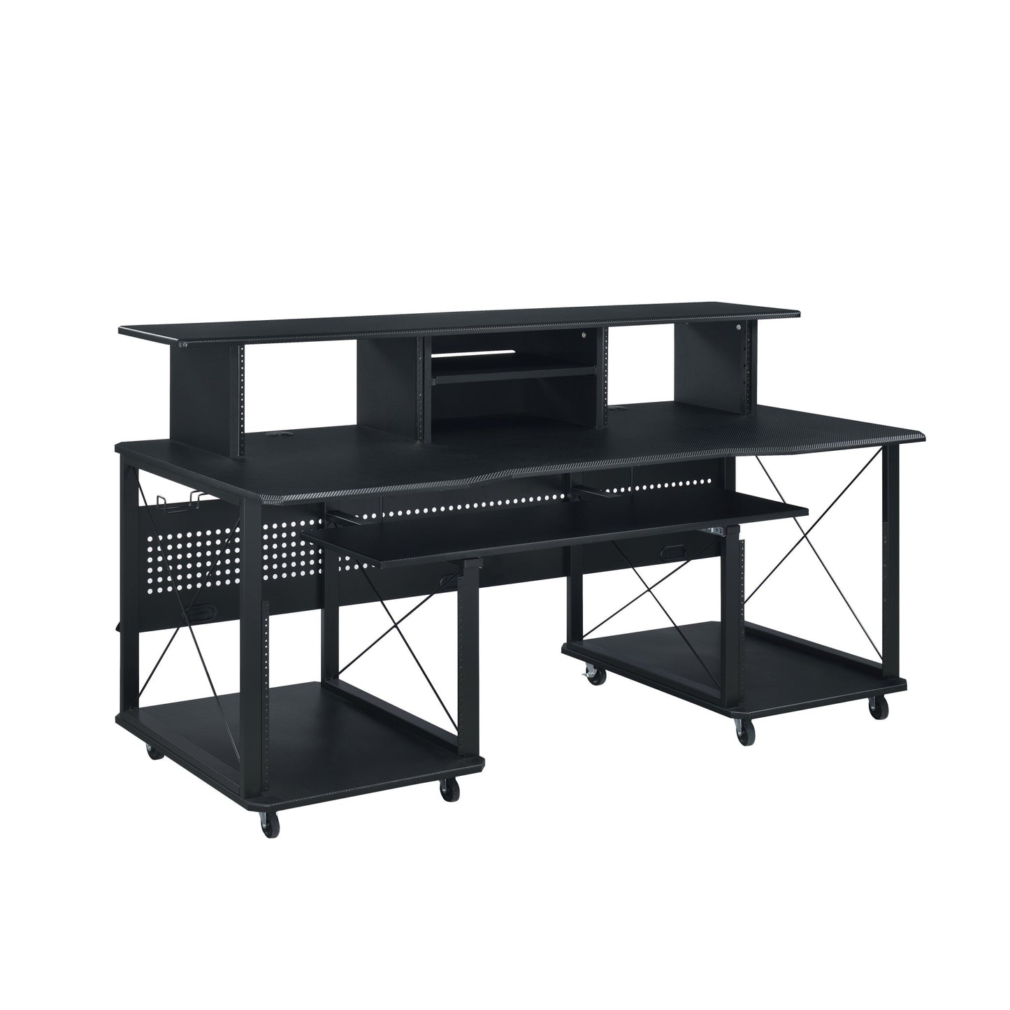 72" Black  Music Desk