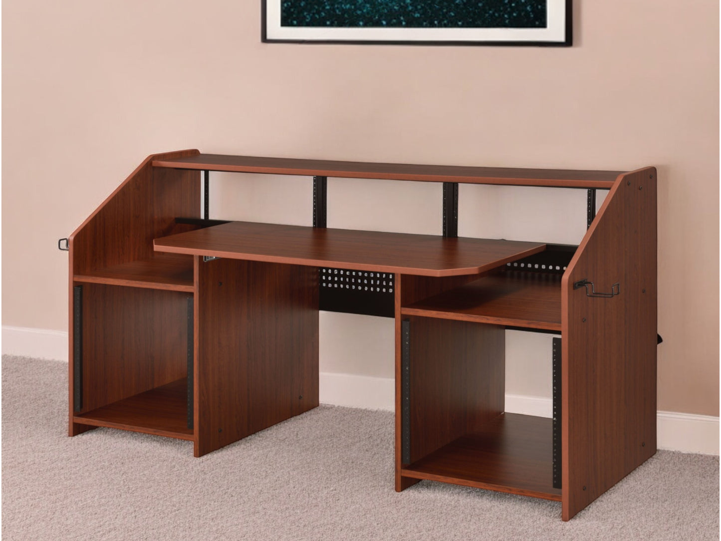 71" Brown Music Desk