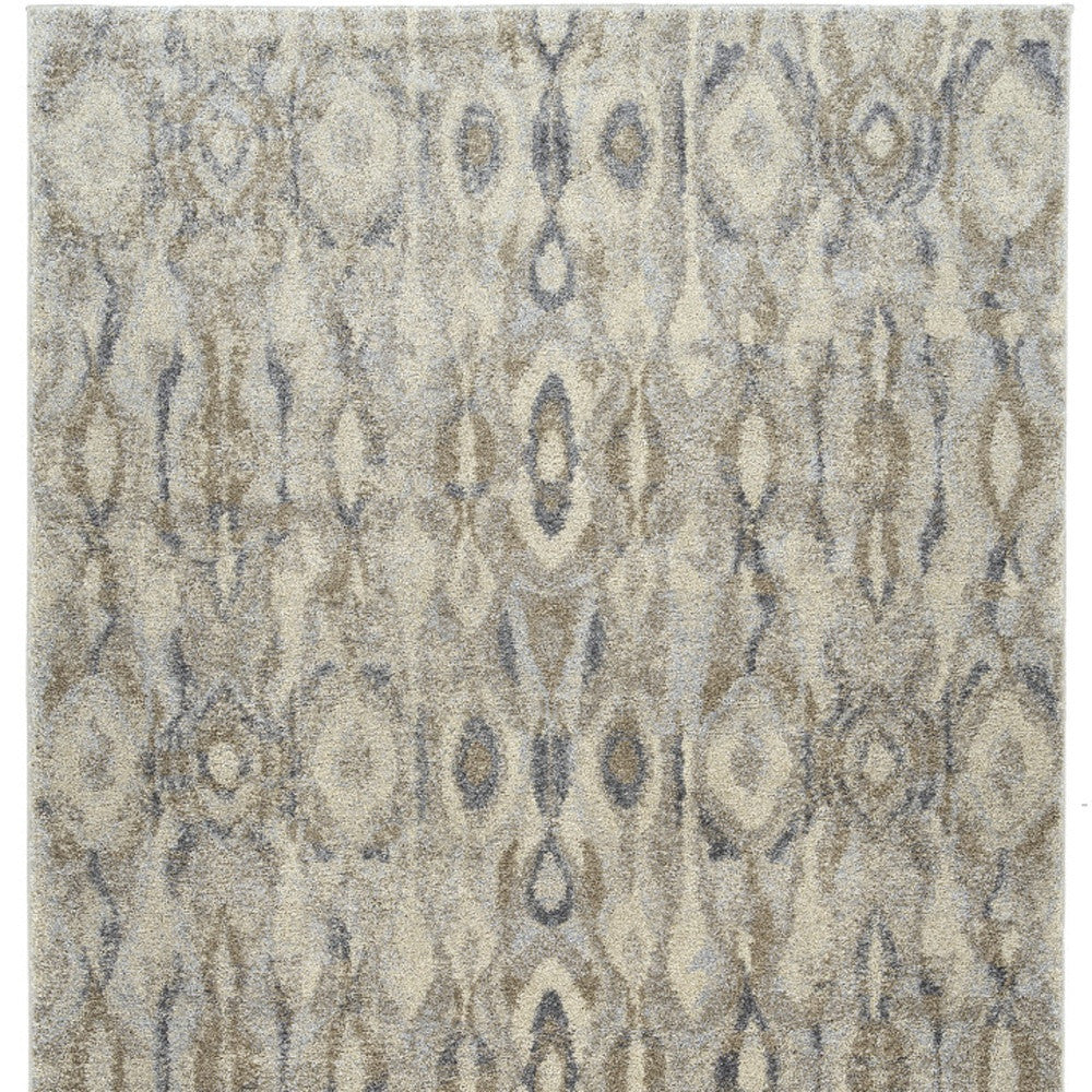 3' X 5' Grey Moroccan Area Rug