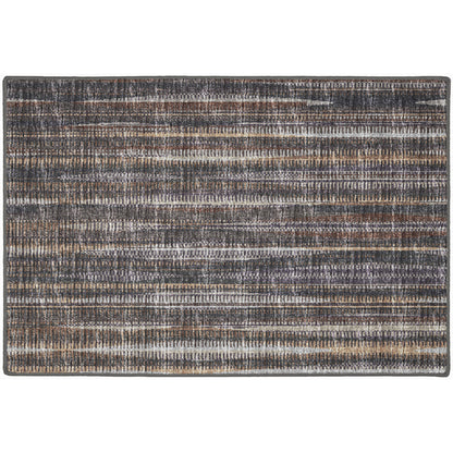 2' X 3' Brown Ombre Tufted Handmade Area Rug