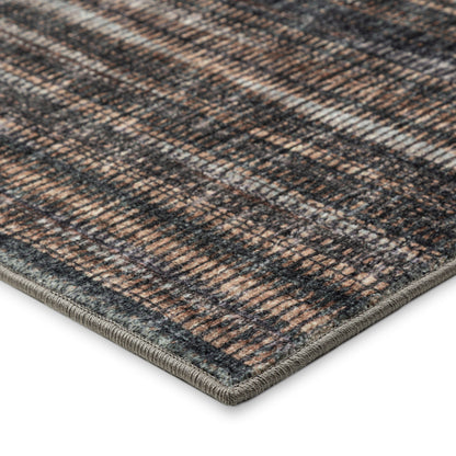 3' X 8' Brown Ombre Tufted Handmade Runner Rug