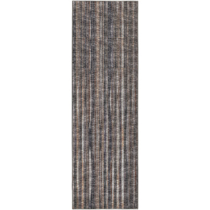 3' X 8' Brown Ombre Tufted Handmade Runner Rug