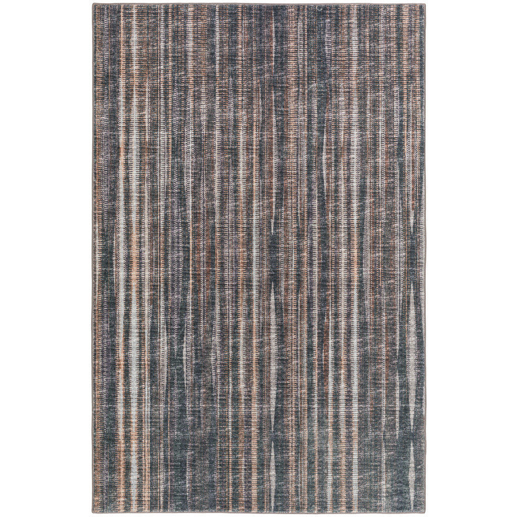 5' X 8' Brown Ombre Tufted Handmade Area Rug