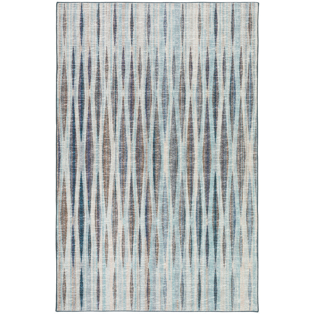 3' X 5' Blue Ombre Tufted Handmade Area Rug