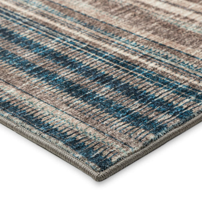 3' X 8' Brown Ombre Tufted Handmade Runner Rug