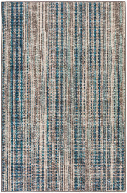 5' X 8' Brown Ombre Tufted Handmade Area Rug