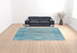 10' X 14' Blue Ombre Tufted Handmade Area Rug