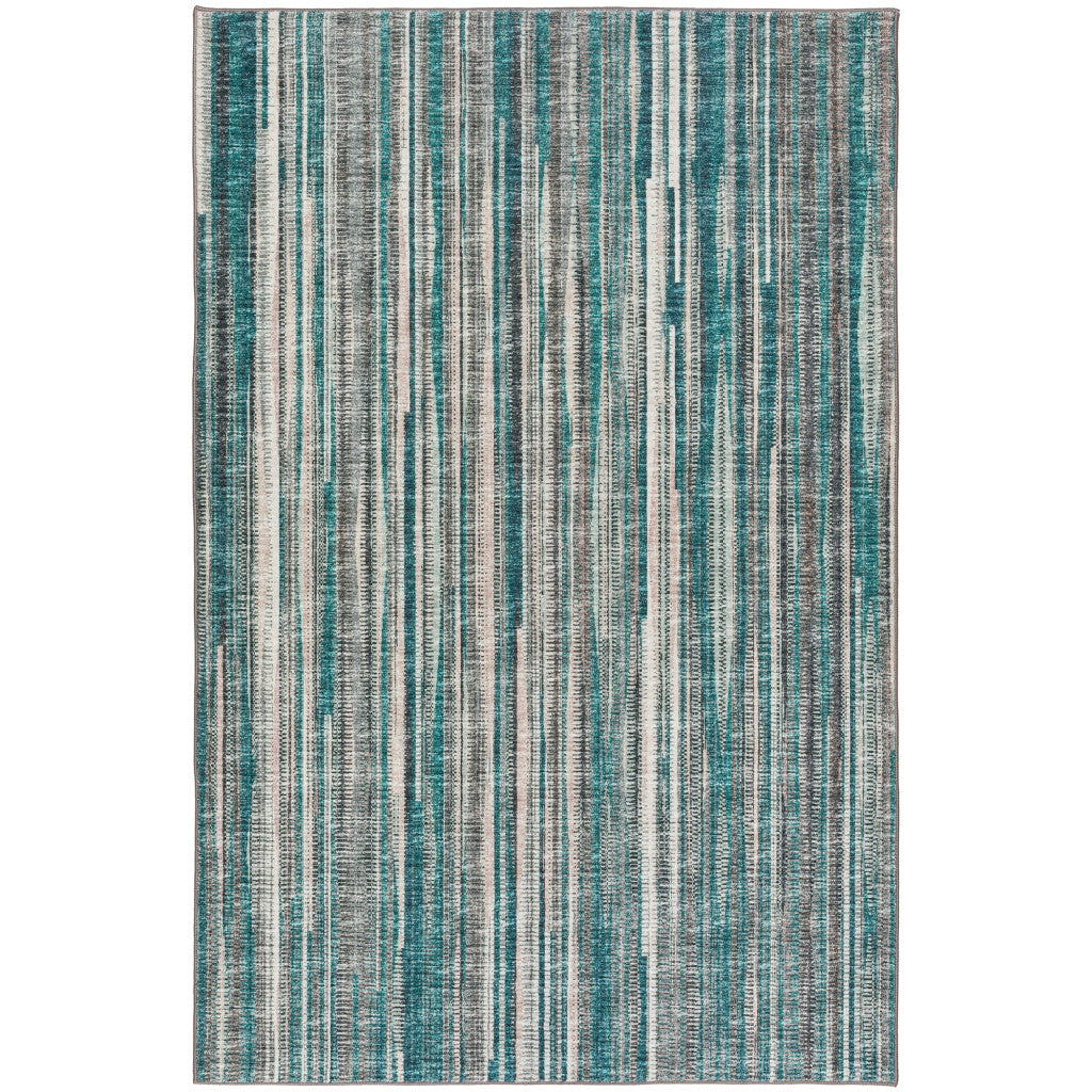 10' X 14' Blue Ombre Tufted Handmade Area Rug