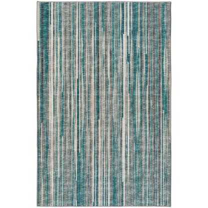 3' X 5' Blue Ombre Tufted Handmade Area Rug