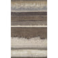 10' X 13' Brown and Ivory Abstract Area Rug