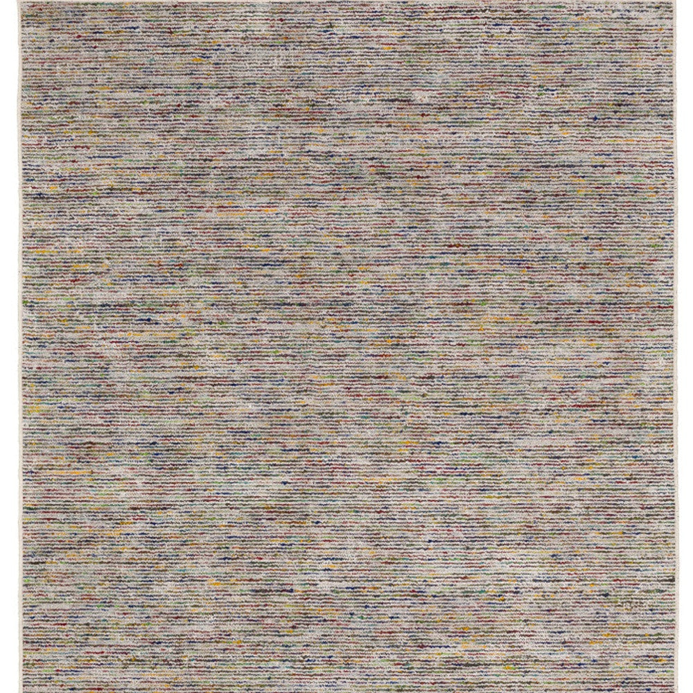 12' X 15' Grey Blue And Yellow Wool Hand Loomed Handmade Area Rug