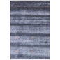 5' X 8' Navy And Blush Abstract Hand Loomed Area Rug