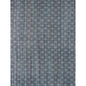 8' X 10' Blue And And Charcoal Hand Loomed Area Rug